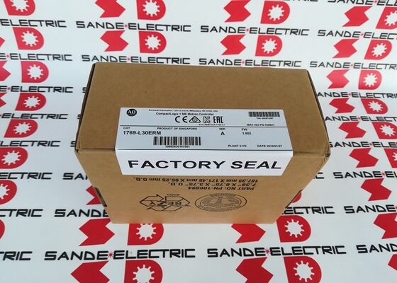 Een nieuwe AB 1769-L30ERM CompactLogix-processor in de doos 1769L30ERM 1769-L3OERM