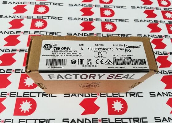Een nieuwe AB 1769-OF4VI Spanningsuitgangsmodule 1769OF4VI 1769-0F4VI