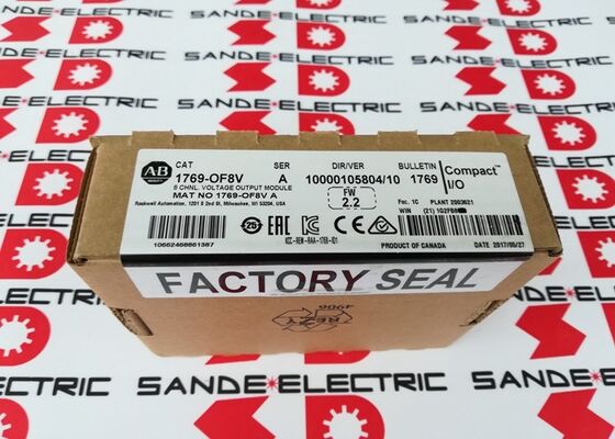 Een nieuwe AB 1769-OF8V 1769OF8V 8-kanaalspanningsuitgangsmodule 1769-0F8V