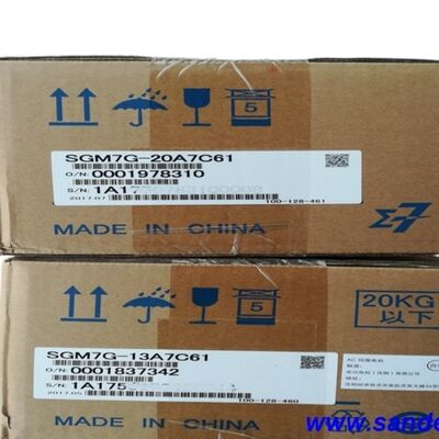 Yaskawa Servomotor SGM7G-20A7C61 of SGM7G20A7C61 Nieuw