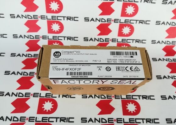 Nieuwe AB 1769-IF4FXOF2F CompactLogix-analoge module in doos 1769IF4FXOF2F 1769-IF4FX0F2F
