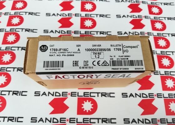 Een nieuwe AB Allen Bradley CompactLogix 1769-IF16C 16-kanaals analoog inlaatmodule 1769IF16C