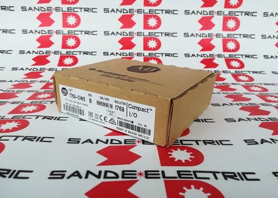 Een nieuwe AB 1769-OW8 PLC-module in de doos 1769OW8 1769-0W8 uitgangsmodule