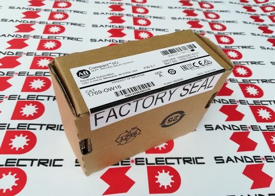 Eén nieuwe AB 1769-OW16 PLC-module in doos 1769OW16 1769-0W16 Relay Output