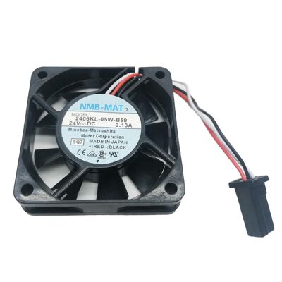 NMB 2406KL-05W-B59 Fan 24V 0.13A 60*60*15 3pin 24O6KL-O5W-B59 2406KL05WB59