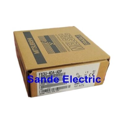 NIEUW in de doos MITSUBISHI FX3U-4DA-ADP FX3U4DAADP versnelde verzending PLC module