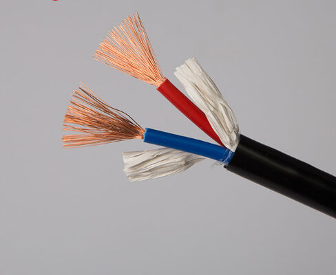 GB koperkern stroomkabel 2 kern RVV0.5 0.75 1.0 1.5 2.5 4 vierkant monitor zachte schede draad