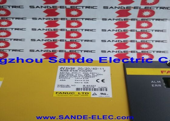A06B-6134-H303 FANUC AC Servo Versterker Eenheid A06B6134H303 AO6B-6I34-H3O3
