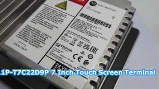 Allen-Bradley 2711P-T7C22D9P 24V DC HMI-terminal Productdemonstratievideo