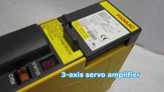 Fanuc A06B-6079-H303 3-assige servoversterker SVM3-12/20/20 | ALPHA-module | CNC-aandrijfshowcase