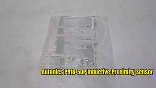 Autonics PR18-5DP Inductieve nabijheidssensor Productdemonstratievideo