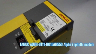 A06B-6111-H015#H550 FANUC SPM-15i spindelversterker Productdemonstratievideo