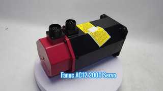 Fanuc A06B-0141-B075 AC-servomotor AC12/2000 — Productshowcase uit de ALPHA-serie