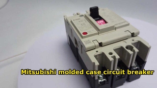 Mitsubishi NF63-SV 3P 50A MCCB | 7,5kA thermisch-magnetisch | WS-V standaard klassebreker-showcase