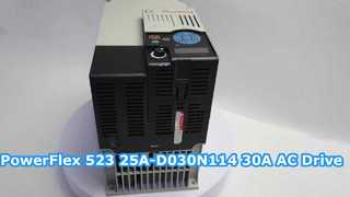Allen-Bradley 25A-D030N114 PowerFlex 523 AC Drive Productdemonstratievideo