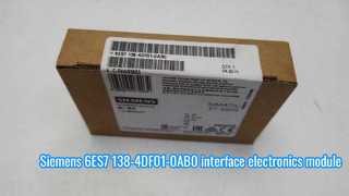Siemens 6ES7 138-4DF01-0AB0 ET 200S seriële interfacemodule Productdemonstratievideo